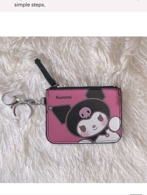 Kuromi Card Holder/ ID Holder Bagcharm/Keychain
